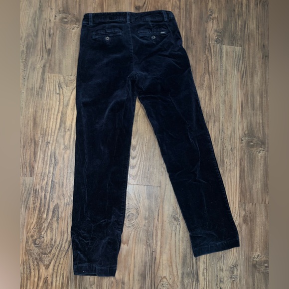 Polo Ralph Lauren Youth Corduroy Pants Black & Dark Blue size 16 - Picture 5 of 8